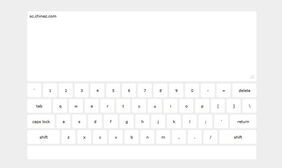 jQuery+CSS桌面键盘打字特效