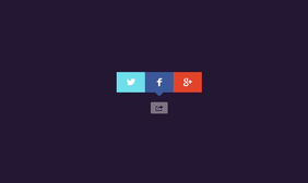 css3社会分享按钮 css3社会分享按钮网页特效