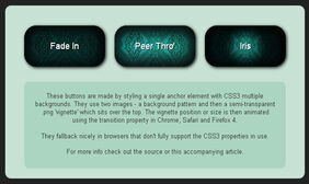 CSS3动画暗角按钮