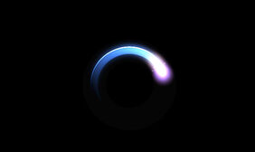 HTML5发光Loading动画