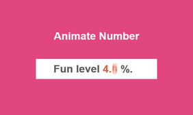 jquery数字跳动插件Animate Number