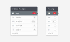 CSS3实现用户功能菜单特效
