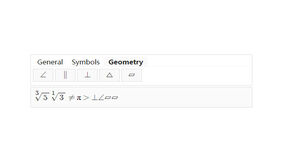 jQuery数学公式编辑器特效