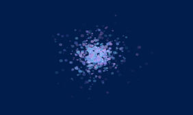 HTML5 Canvas云粒子动画特效