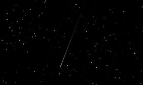 Canvas星星跟流星背景动画特效