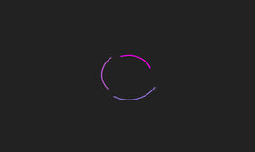 纯CSS3彩色旋转加载动画特效
