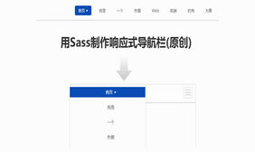 jQuery响应式网站导航栏代码