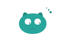 HTML5猫头像加载中动画特效