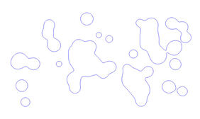 HTML5 Canvas鼠标移动气泡变多特效