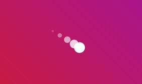 纯CSS3气泡加载图标动画特效