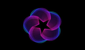HTML5 Canvas五角星变换特效